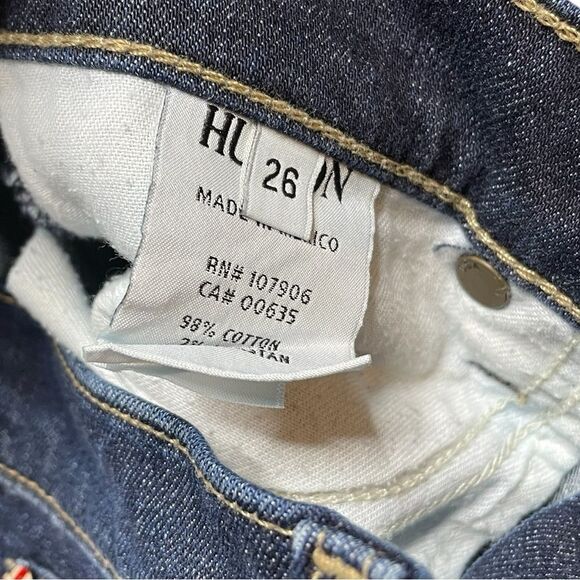 HUDSON Muse Crop Skinny with 5" Cuff Size 26 - Picture 7 of 8